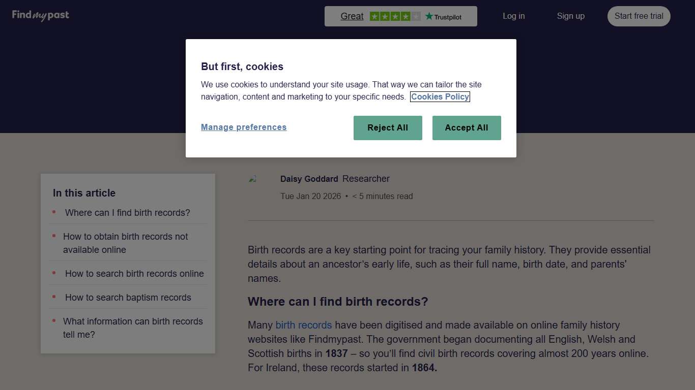 How to find birth records online Search ancestors' birth records Findmypast.co.uk